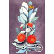 WATERMARK GREETING CARD ROSE OF THE WEST